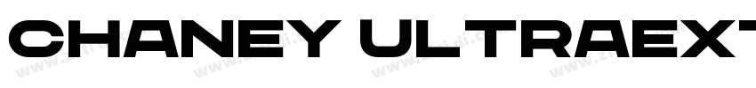 CHANEY UltraExtended字体转换